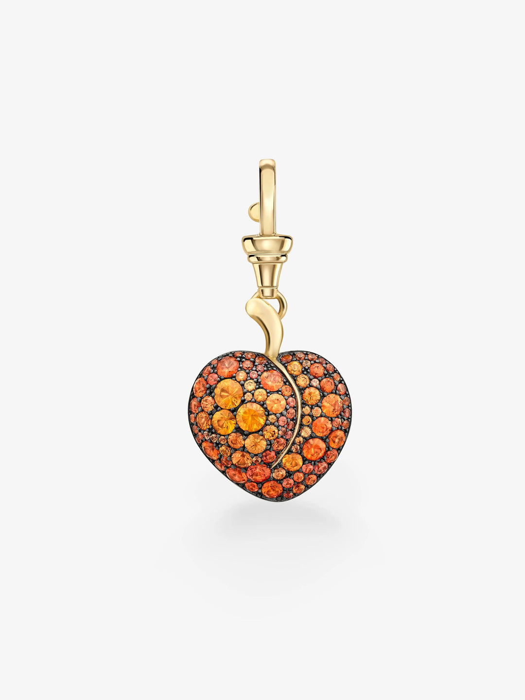 Fruit Salad Peachy Sapphire Pendant  View 1