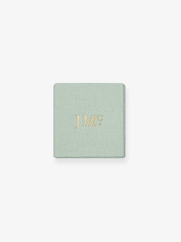 2.19ct Tilted Pear Emerald Button Back Ring