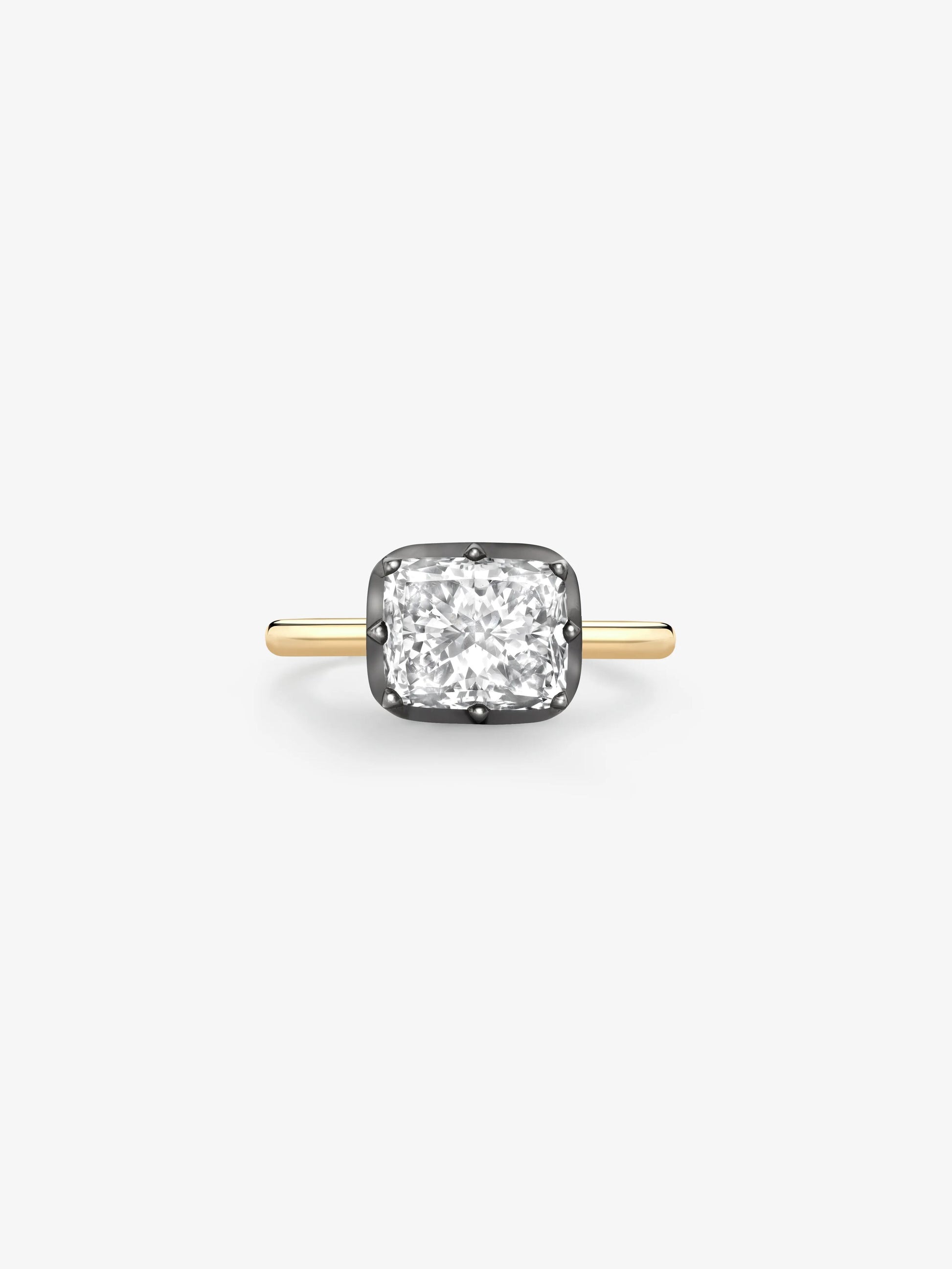 2.51ct Diamond button back ring View 1