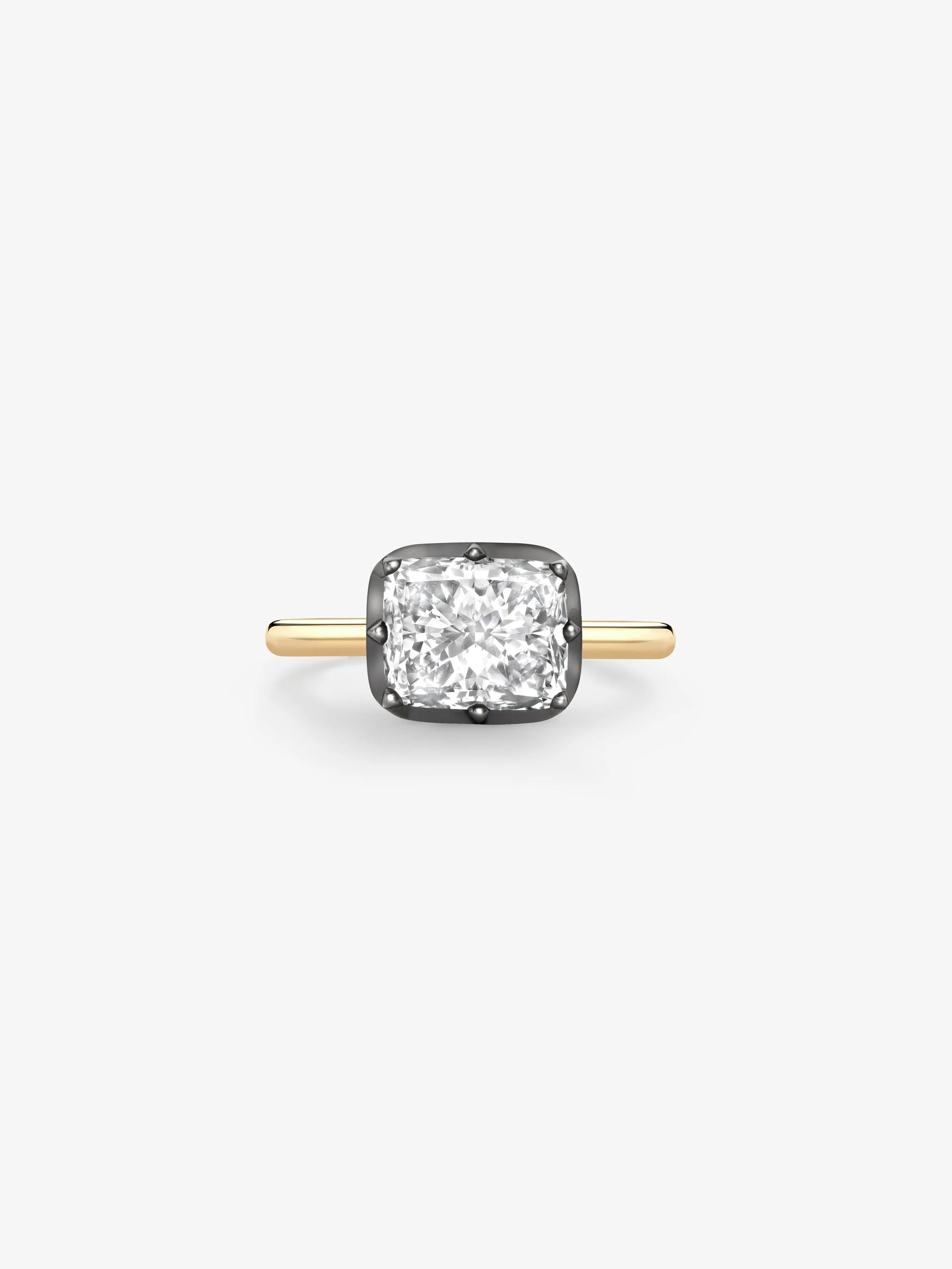 2.51ct Diamond button back ring View 1
