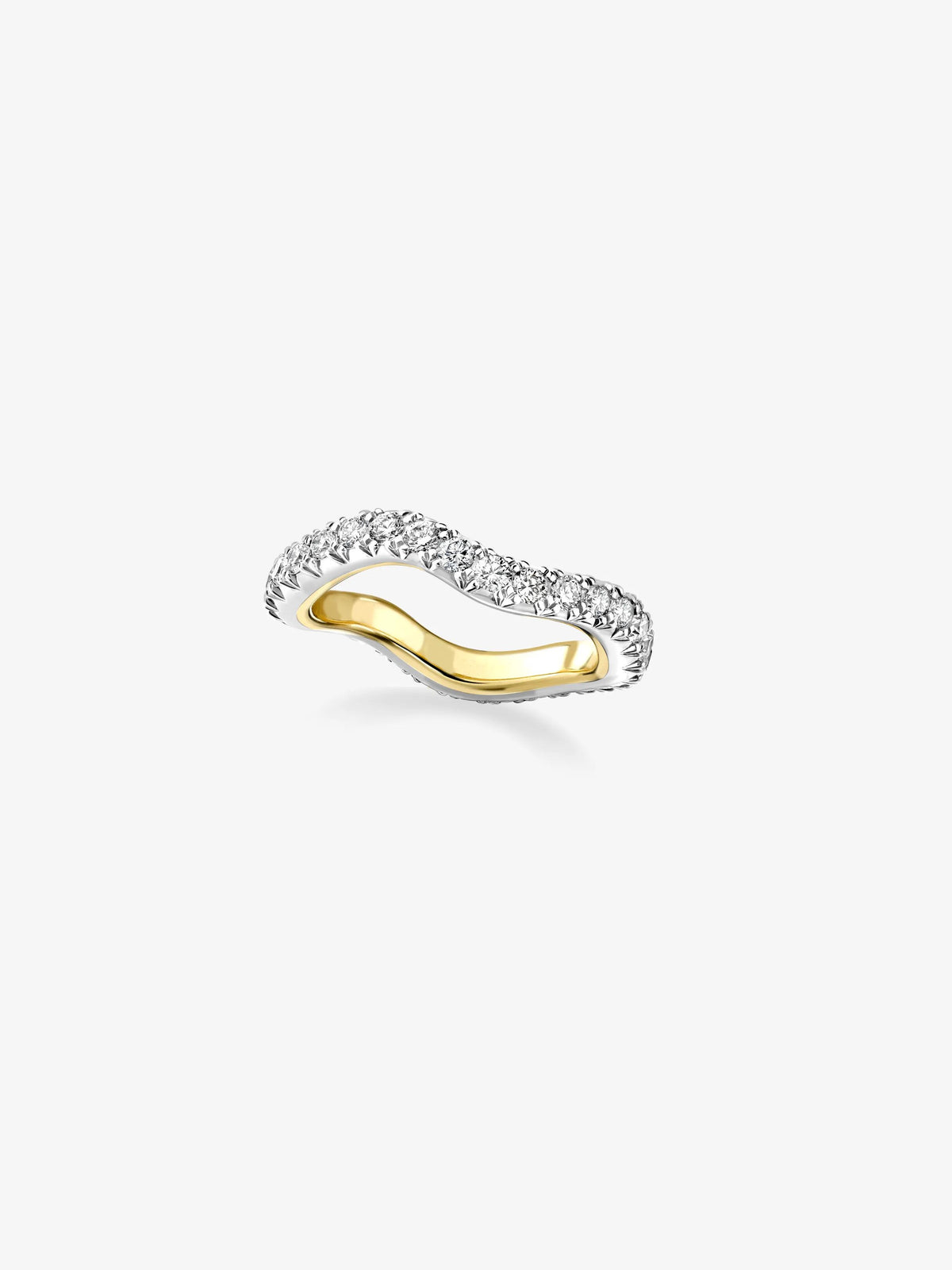 Carmela Diamond & White Gold Spaghetti Hoop Band | Jessica McCormack ...
