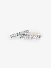 Medium Cut-Down White Gold Band