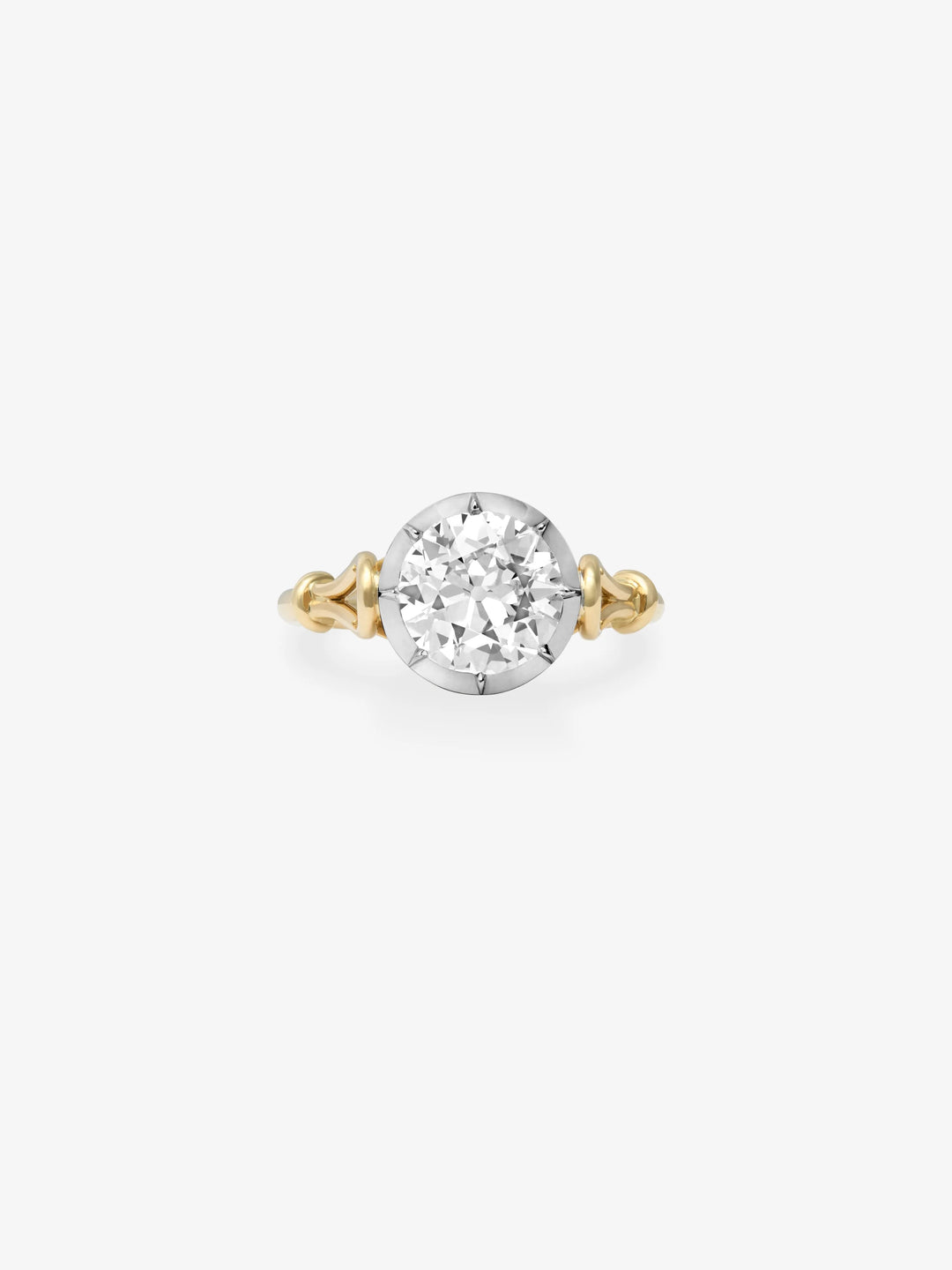 1.83ct Georgian Loop Diamond Ring  View 1