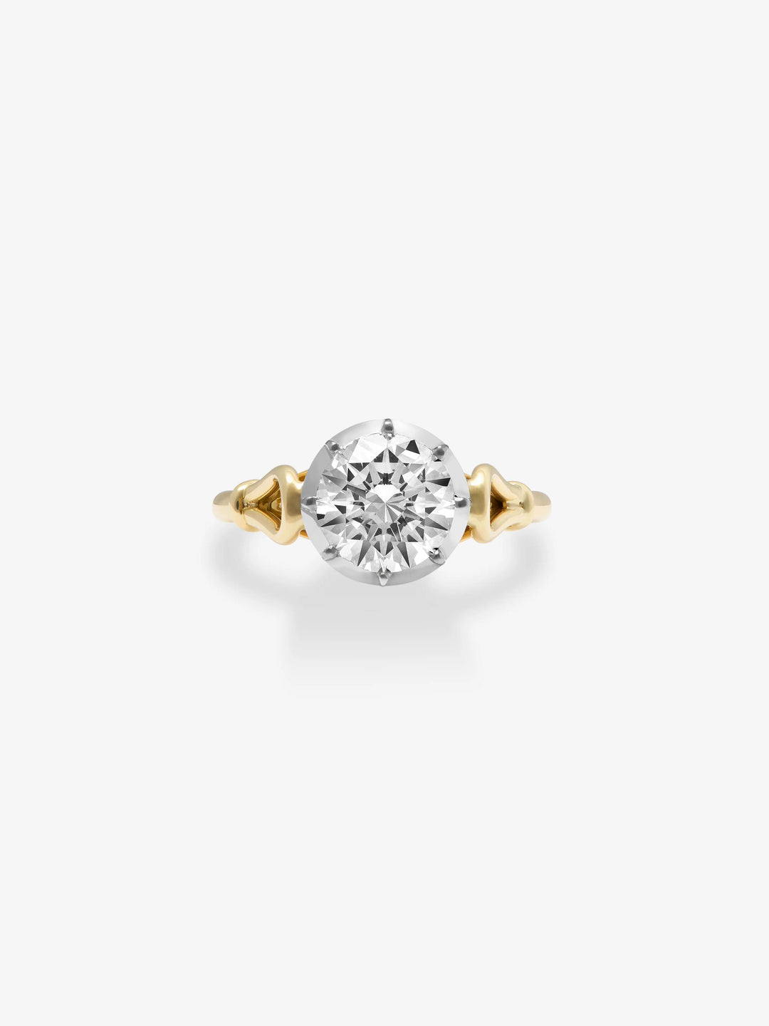 2.88ct Georgian Loop Diamond Ring  View 1