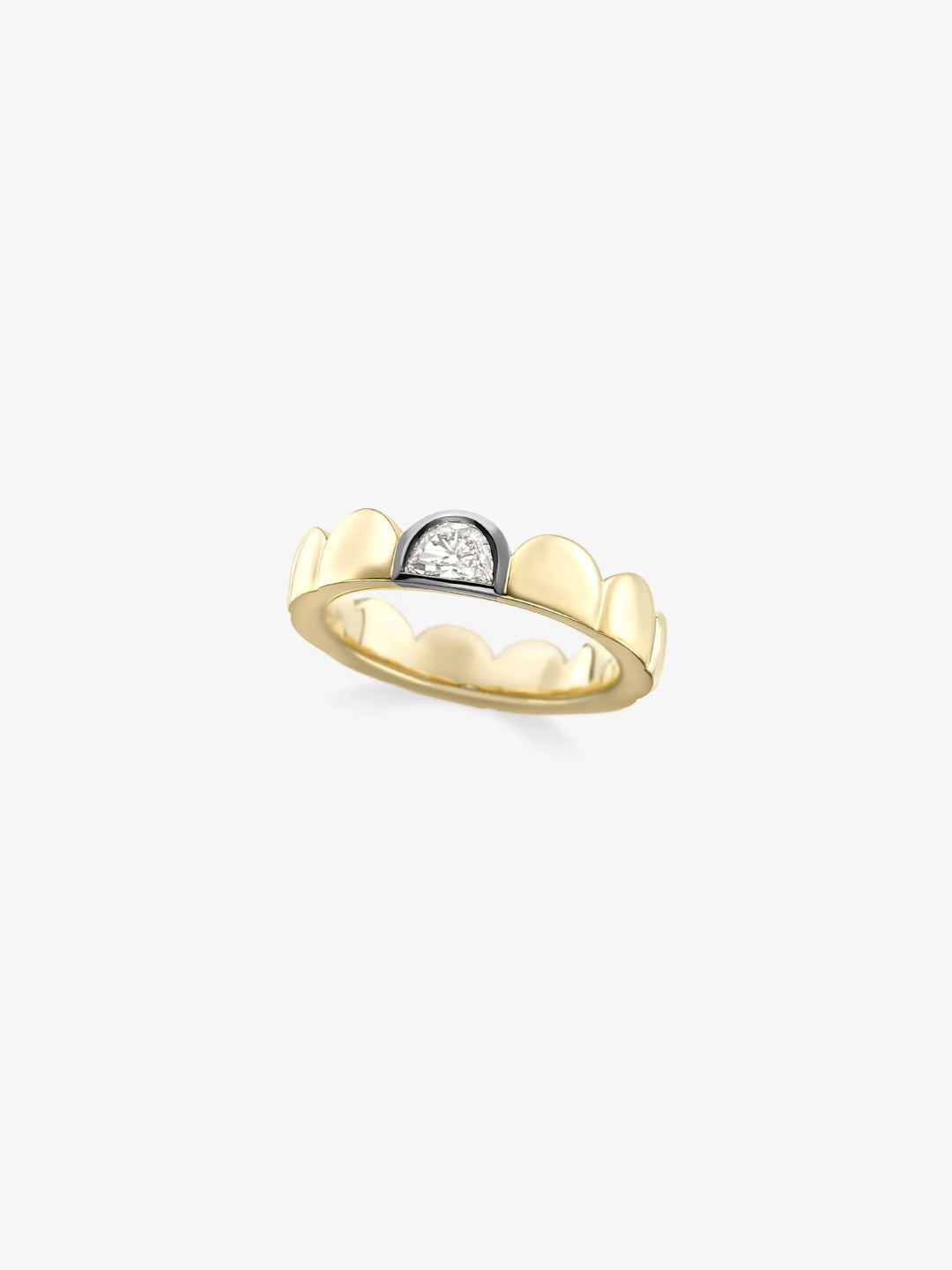 Moonshine Single Diamond Eternity Band   View 1