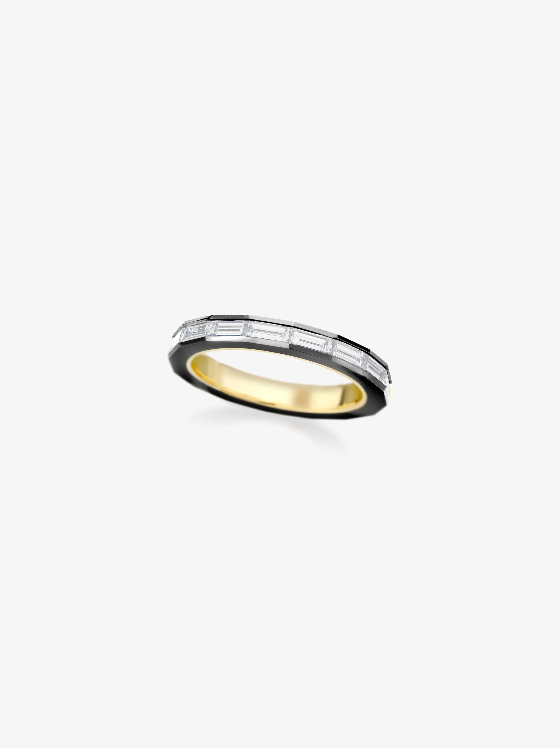 Baguette Diamond Eternity Band View 1