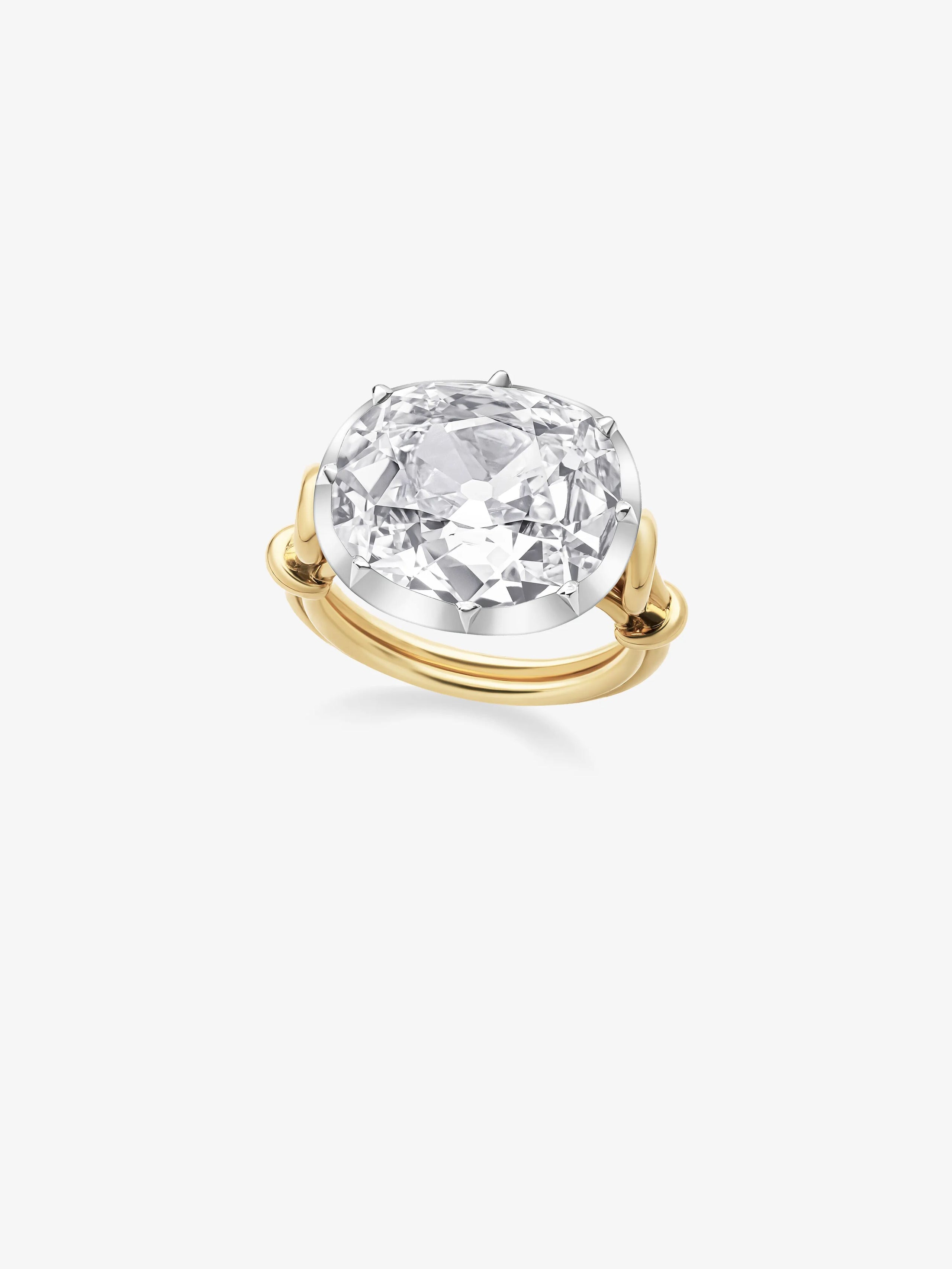 9.50ct Snowdrop Diamond Ring View 2