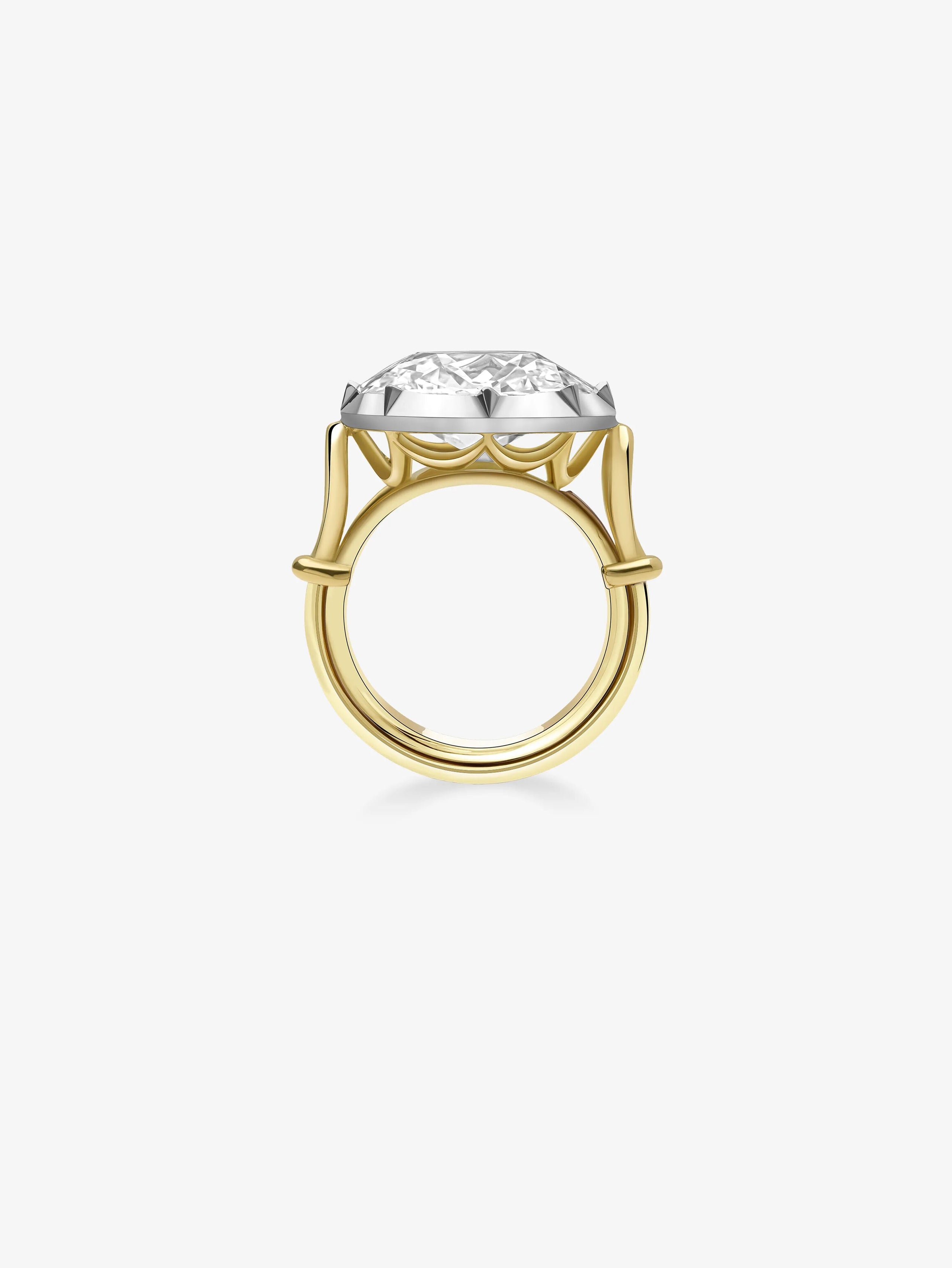9.50ct Snowdrop Diamond Ring View 4