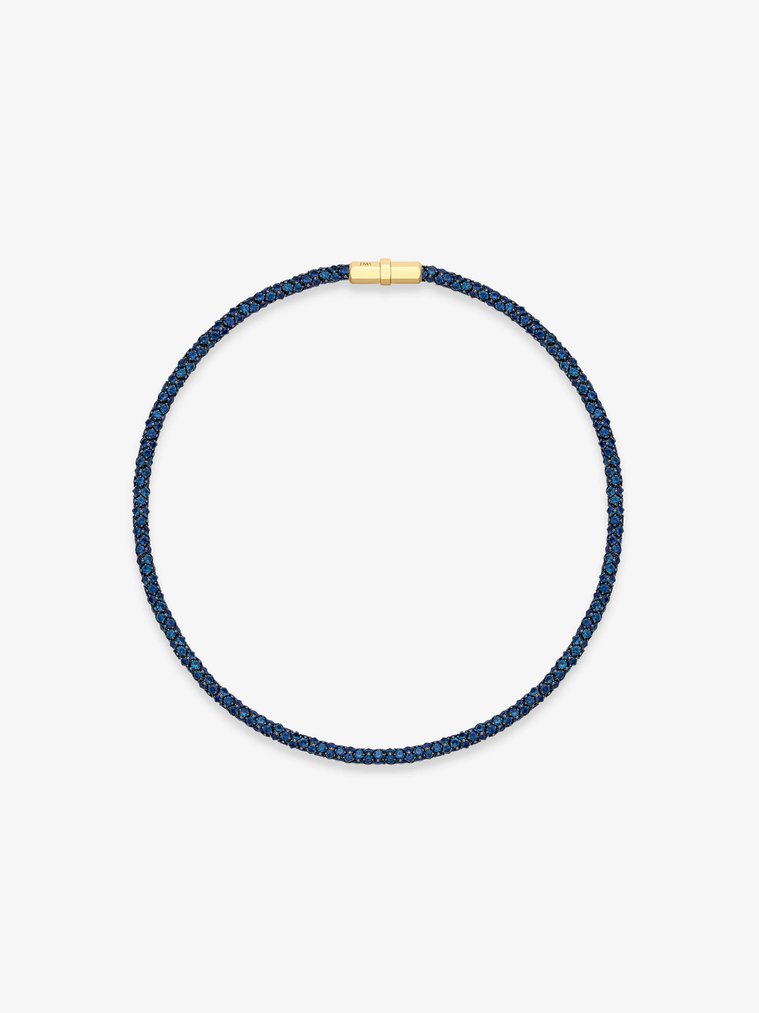 Tempest Narrow Sapphire Necklace  View 1