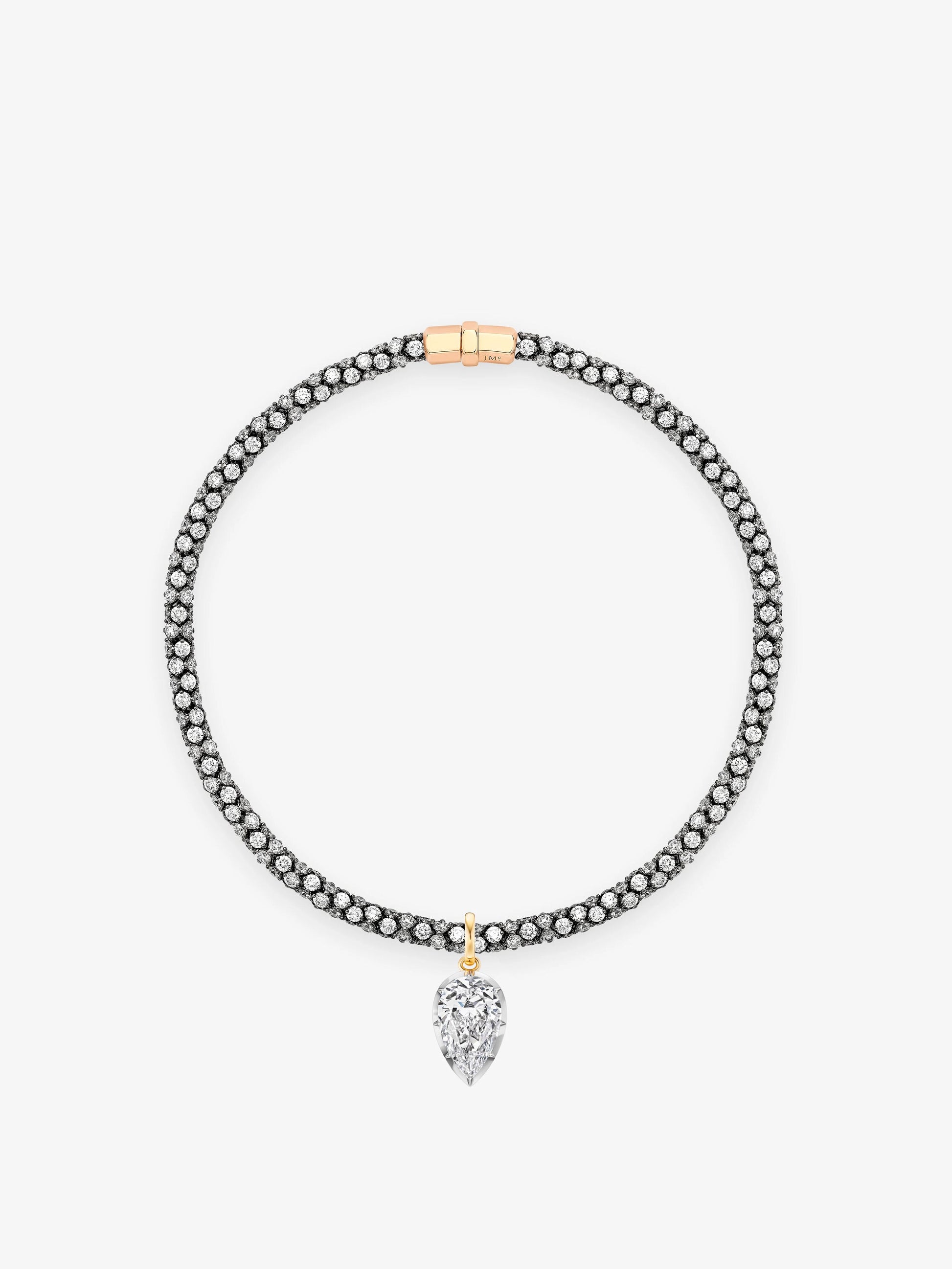 Tempest 17.11ct Pear-Shaped Diamond Pendant View 2