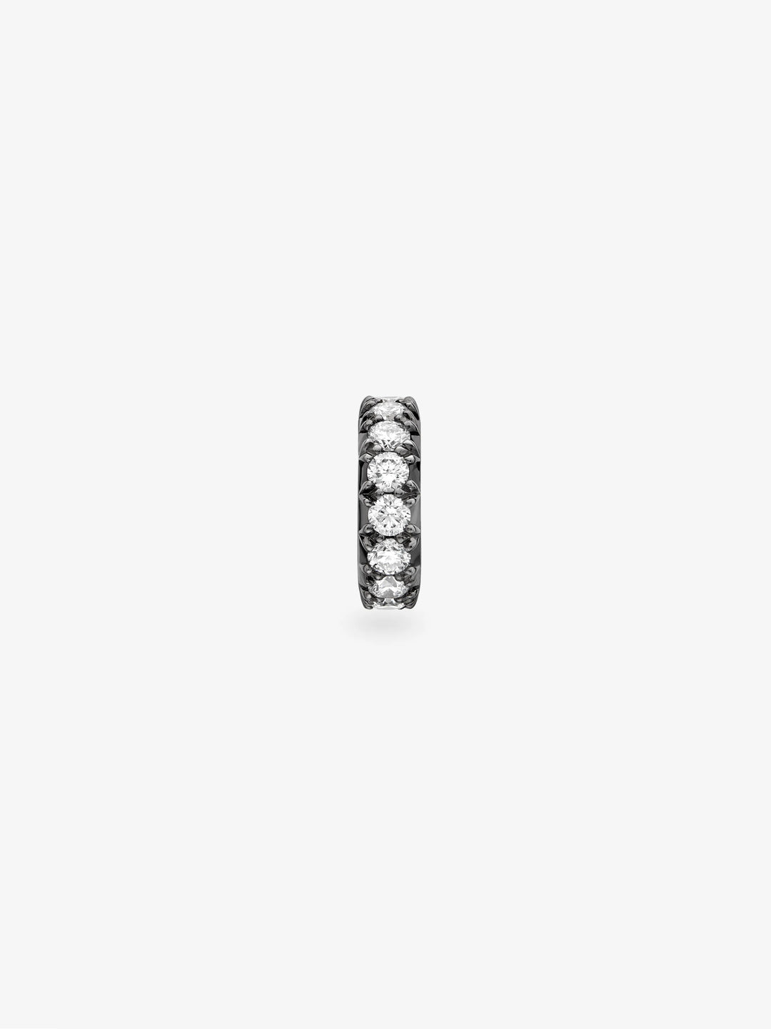 Diamond Huggie Single Hoop  View 1