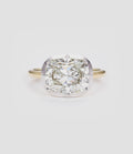 5.02ct East-West Cushion Diamond Button Back Ring | Jessica McCormack ...