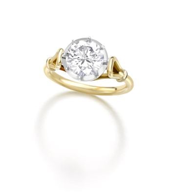 Signature Bridal Georgian Loop 2ct Diamond Engagement Ring