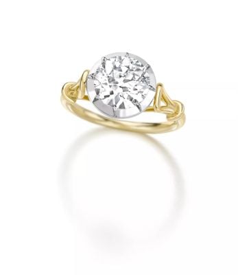 Signature Bridal Georgian Loop 1.80ct Diamond Engagement Ring