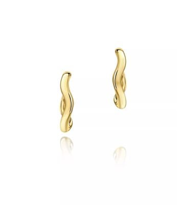 Carmela Gold Spaghetti Hoop Earrings
